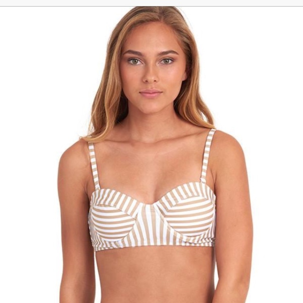 ISO Seea Cambria top in Khaki